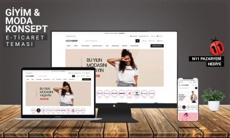 Giyim & Moda E-Ticaret  Konsepti #1